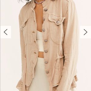 Free people Emilia military jacket